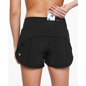 Lululemon Speed Up Short Long *4" Black